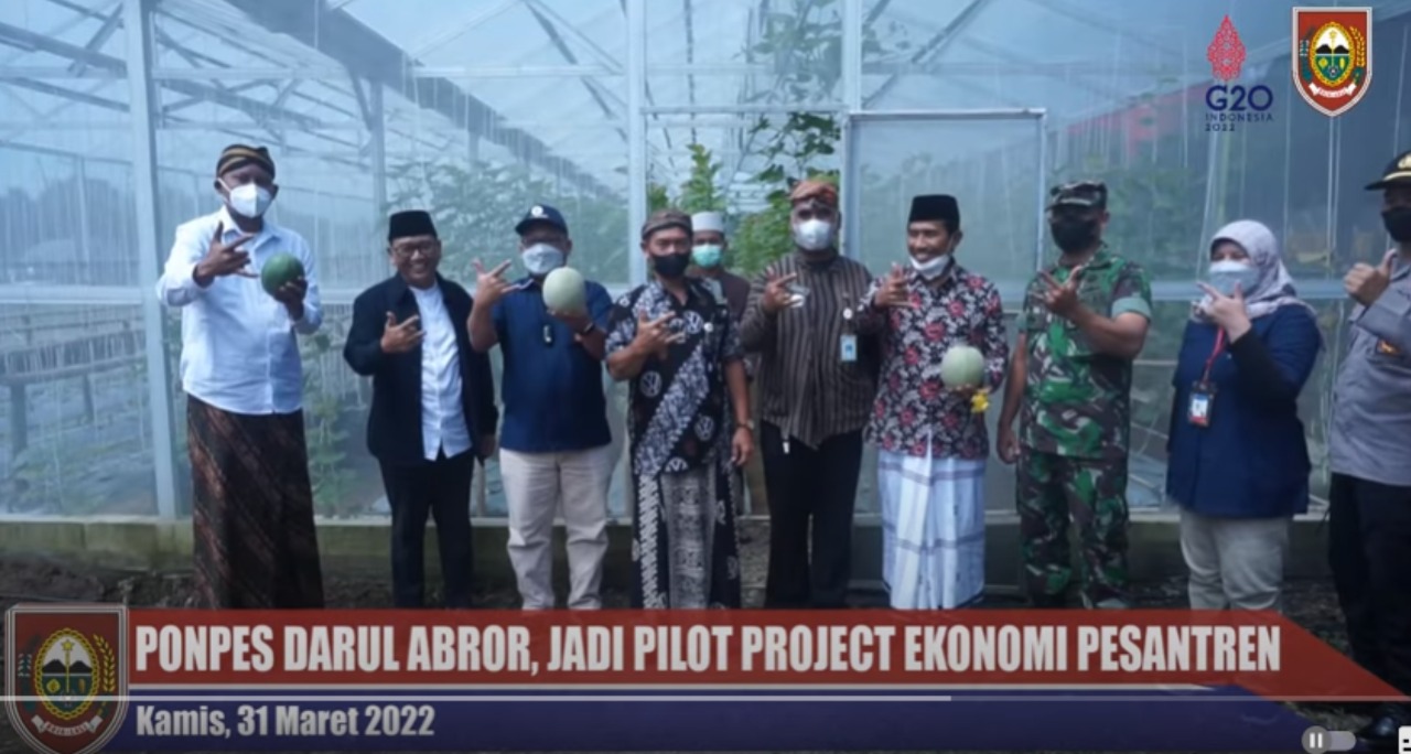 Ponpes Darul Abror Boyolali, jadi Pilot Project Ekonomi Pesantren