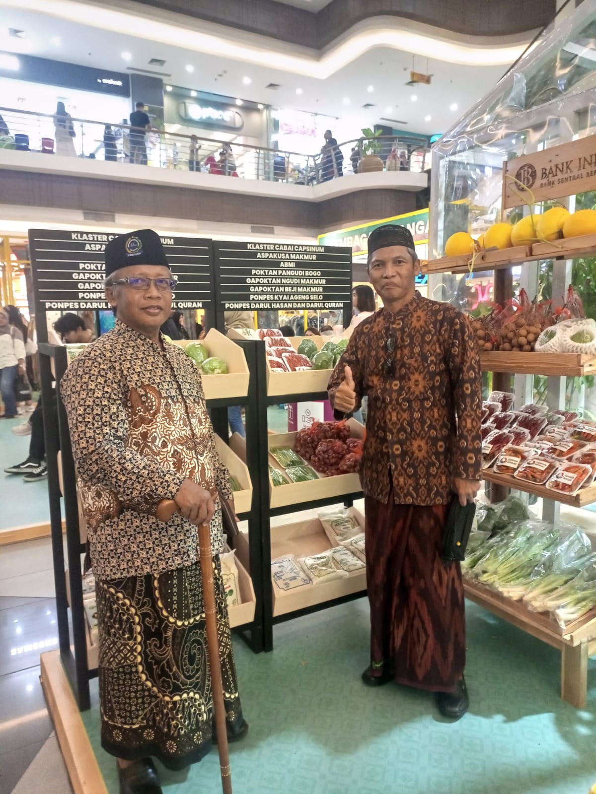 HEBITREN Solo Raya pamerkan Melon dan Cabai Organik Pesantren di KENDUREN UMKM Solo Raya